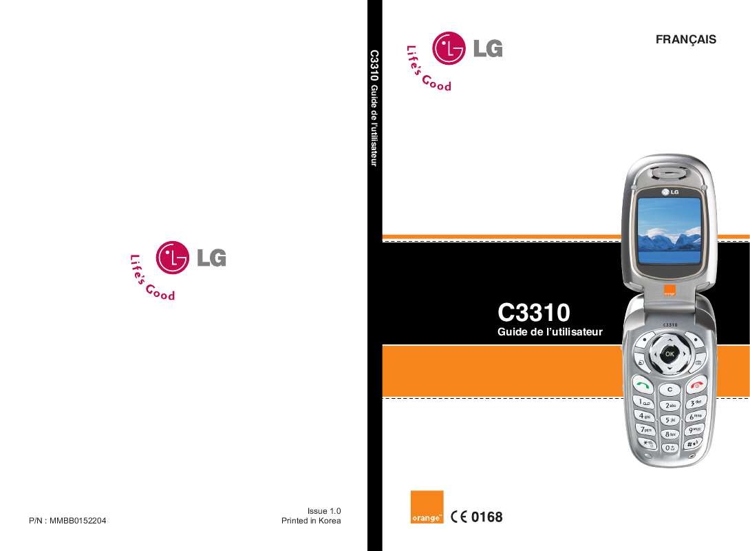Guide utilisation LG C3310  de la marque LG