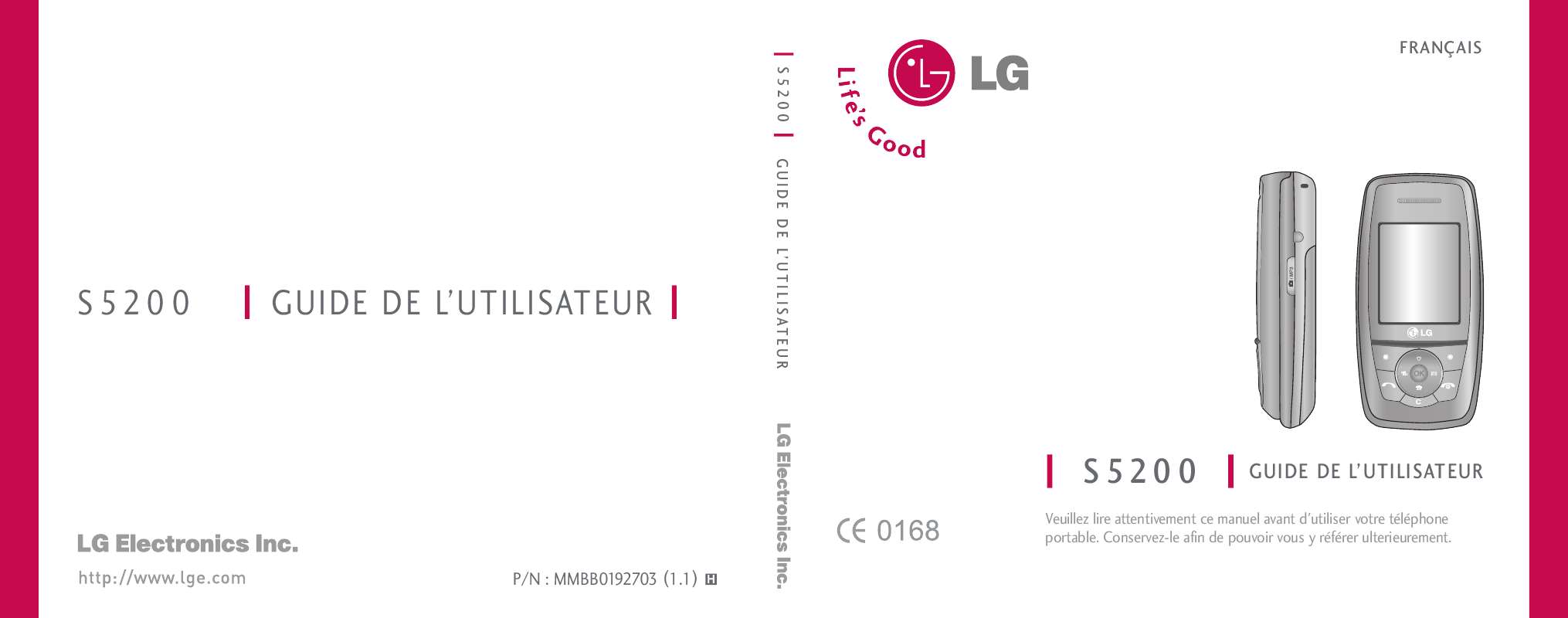 Guide utilisation LG S5200  de la marque LG