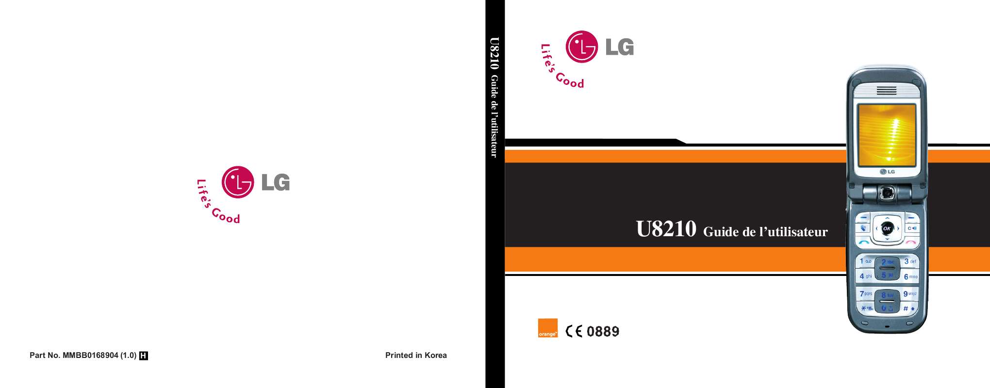 Guide utilisation LG U8210  de la marque LG
