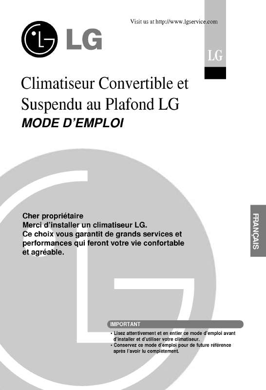 Guide utilisation LG AMNH186VBA0  de la marque LG