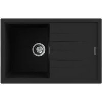 NODOR NorGranite 78.50 1B 1D BK - évier