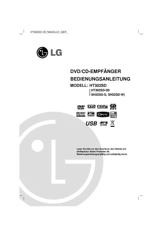 Guide utilisation LG HT302SD  de la marque LG