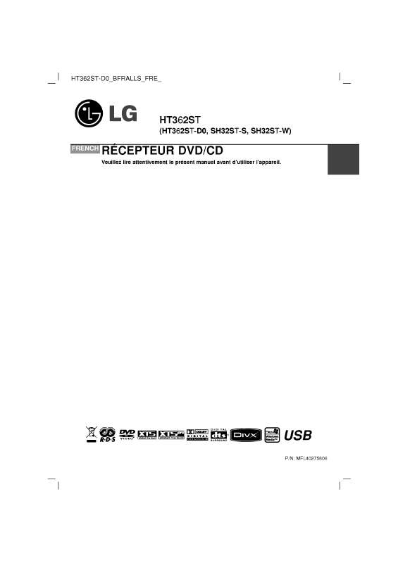 Guide utilisation LG HT362ST  de la marque LG
