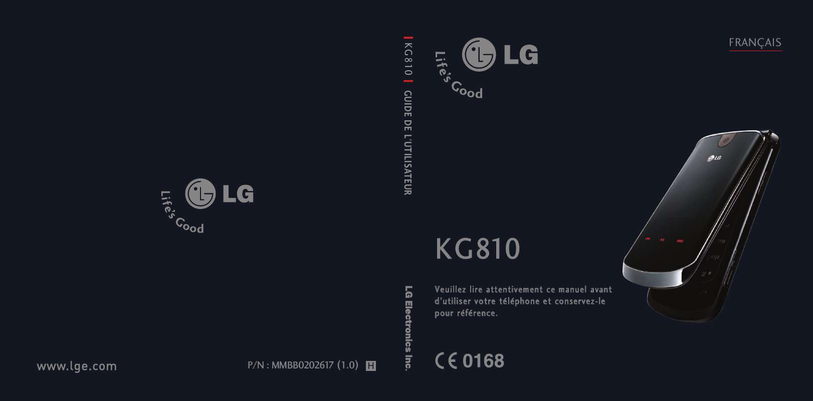 Guide utilisation LG KG810  de la marque LG