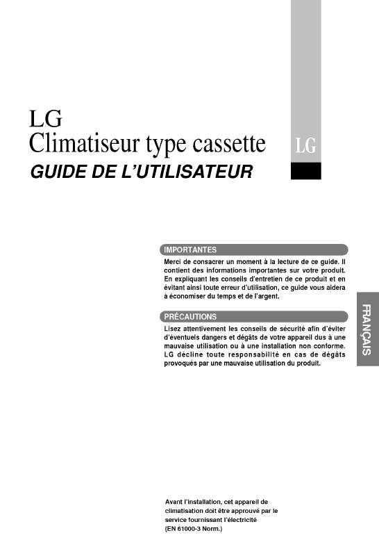 Guide utilisation LG LT-D2860FA  de la marque LG