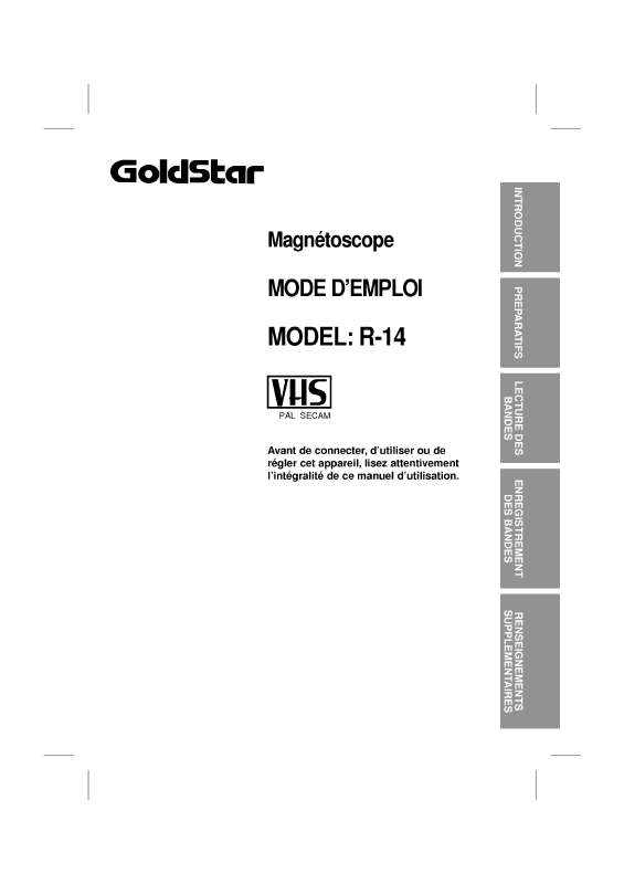 Guide utilisation LG R-14  de la marque LG