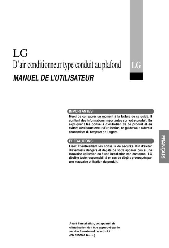 Guide utilisation LG LBNG3660RH  de la marque LG