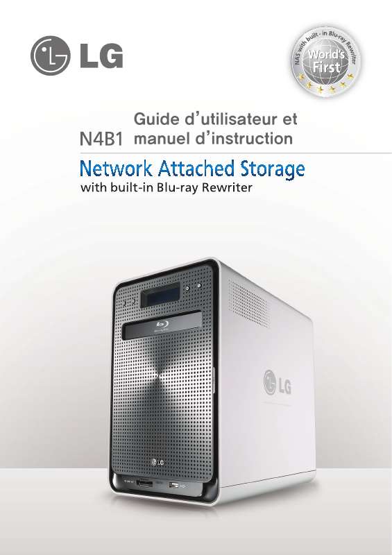 Guide utilisation LG N4B1N  de la marque LG