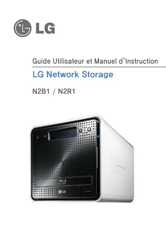 Guide utilisation LG NAS N2R1  de la marque LG