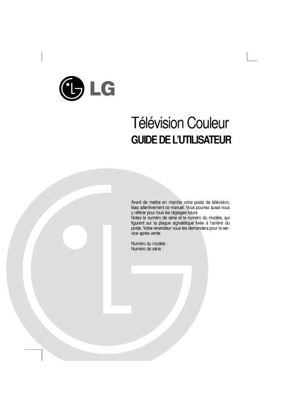 Guide utilisation LG CL-20F80  de la marque LG