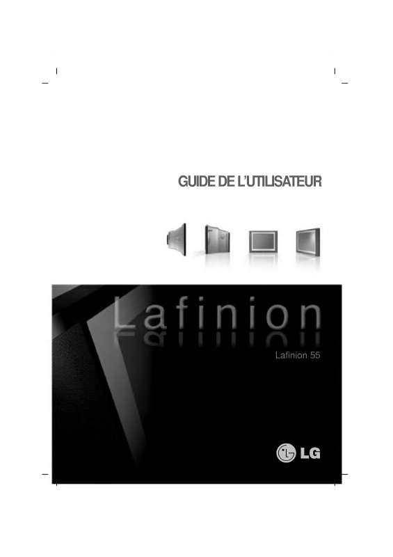 Guide utilisation LG LAFINION 55L  de la marque LG
