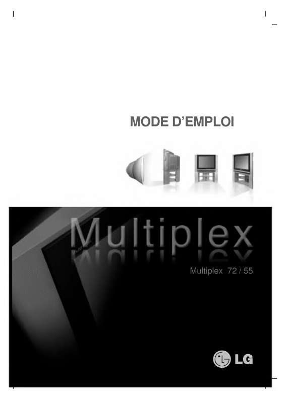 Guide utilisation LG MULTIPLEX 55  de la marque LG