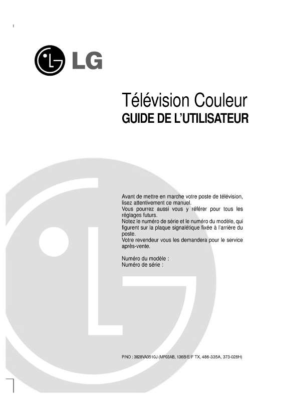 Guide utilisation LG RL-44NB10RB  de la marque LG