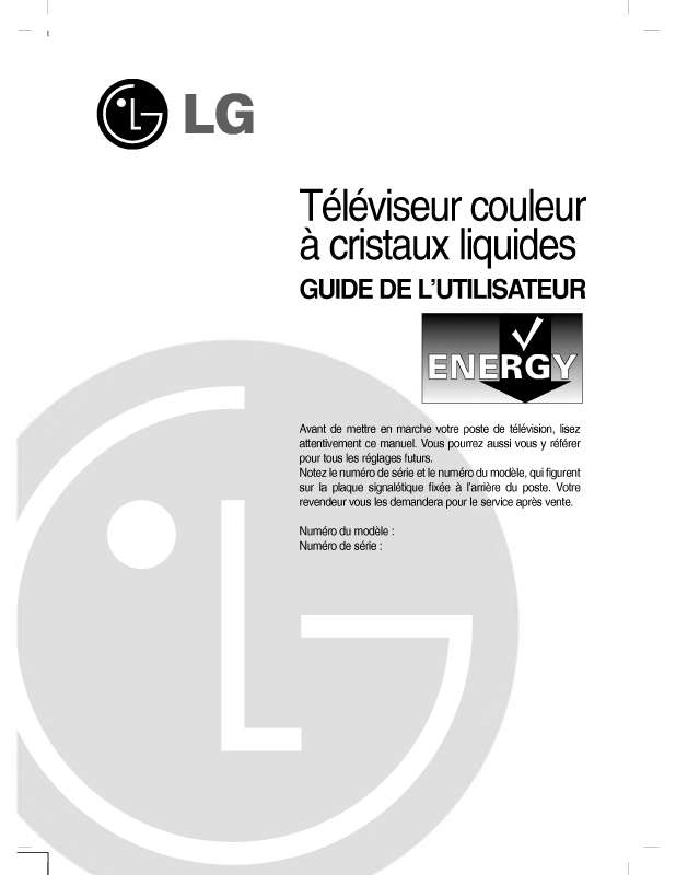 Guide utilisation LG RZ-15LA66  de la marque LG
