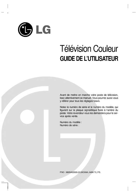 Guide utilisation LG WE-32Q81ID  de la marque LG