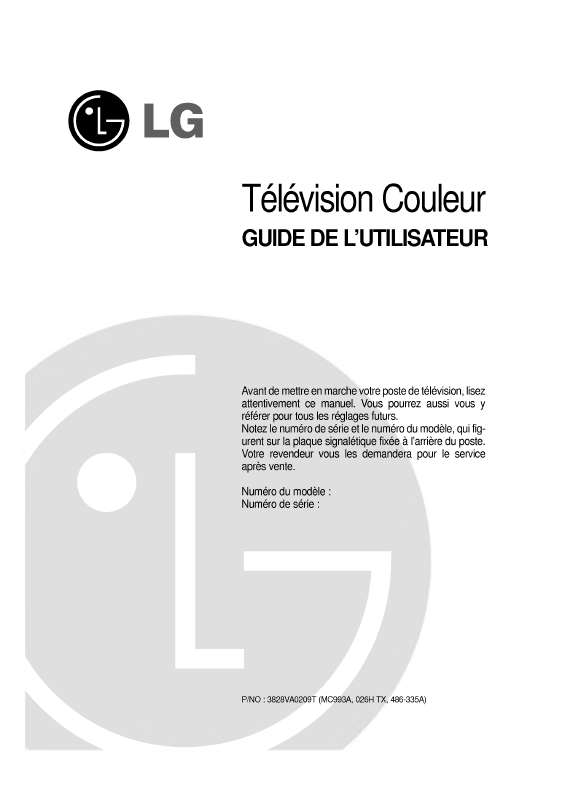 Guide utilisation LG WL-32Q10IP  de la marque LG