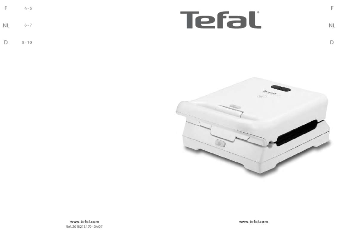 Guide utilisation TEFAL WD311112  de la marque TEFAL