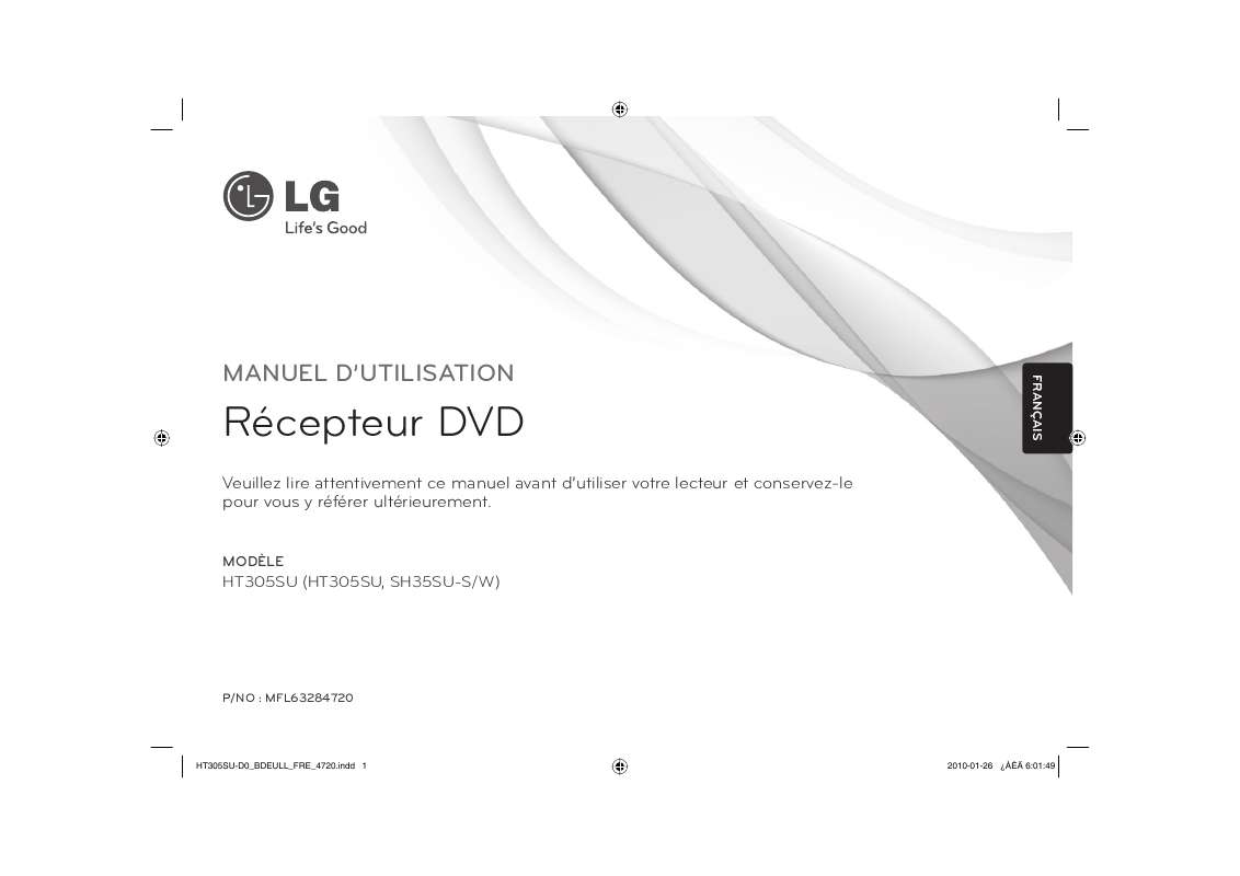 Guide utilisation LG HT305SU  de la marque LG