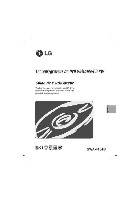 Guide utilisation LG GWA4164B  de la marque LG