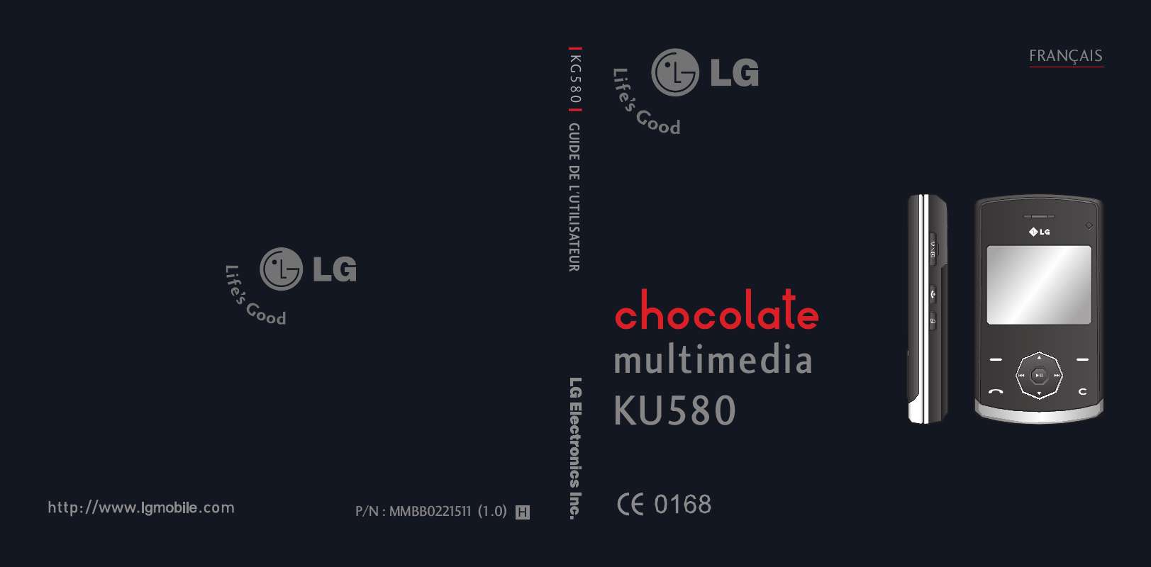 Guide utilisation LG KU580  de la marque LG