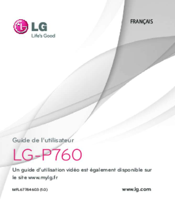 Guide utilisation LG OPTIMUS L9  de la marque LG