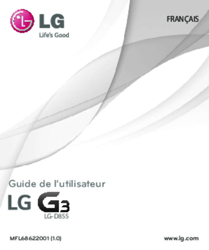 Guide utilisation LG G3  de la marque LG