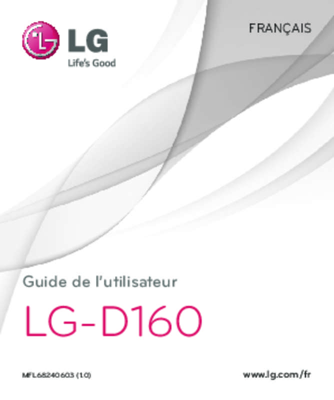 Guide utilisation LG L40  de la marque LG