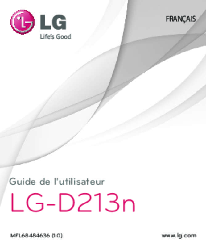 Guide utilisation LG L50  de la marque LG