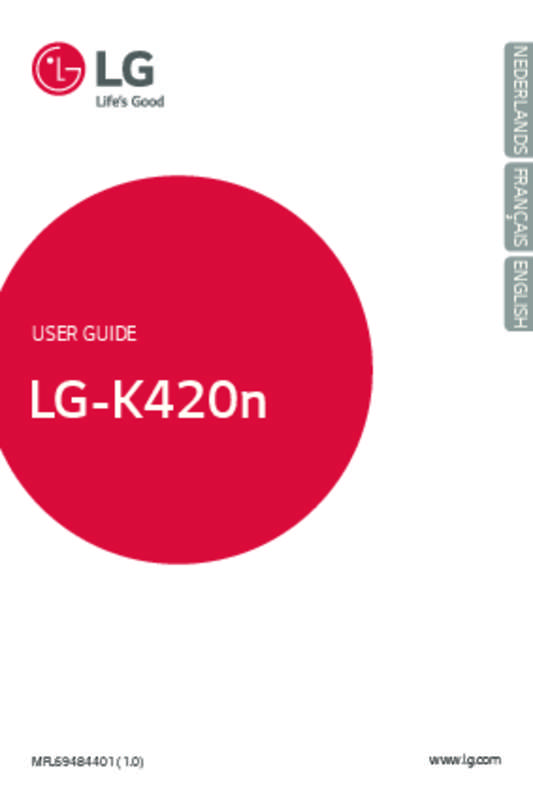 Guide utilisation LG K10  de la marque LG