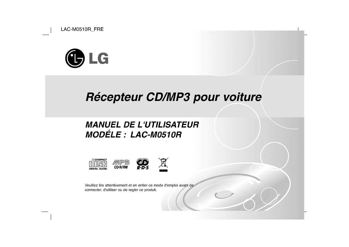 Guide utilisation LG LAC-M0510R  de la marque LG