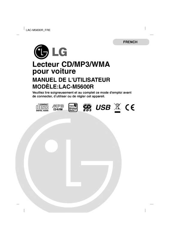 Guide utilisation LG LAC-M5600R  de la marque LG