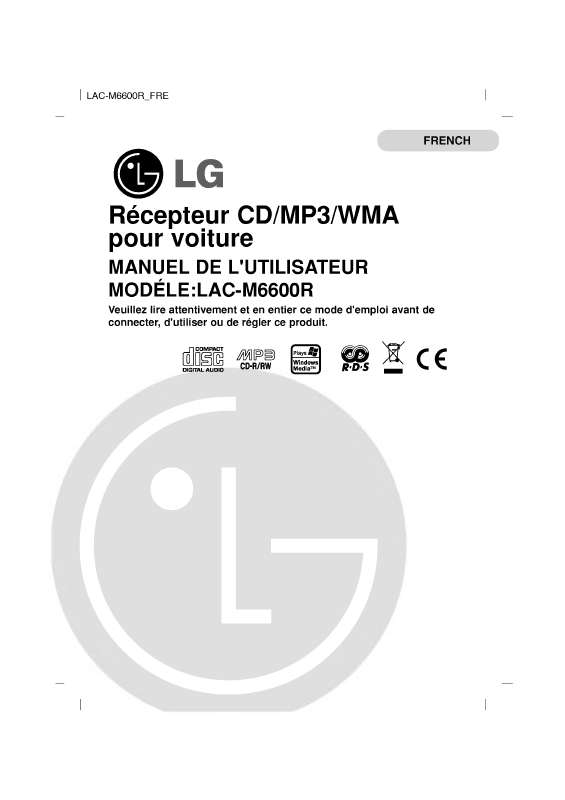 Guide utilisation LG LAC-M6600R  de la marque LG