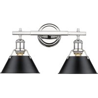 Notice Golden Lighting ORWELL 3306-BA2 CH-BLK Éclairage