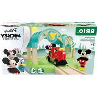 Notice BRIO MICKEY MOUSE TRAIN STATION
