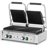 Royal Catering RCPKG-3600-R - Piastra per griglia