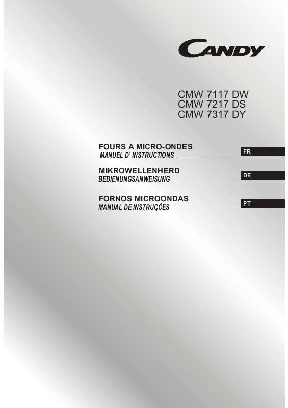 Guide utilisation CANDY CMW 7117 de la marque CANDY