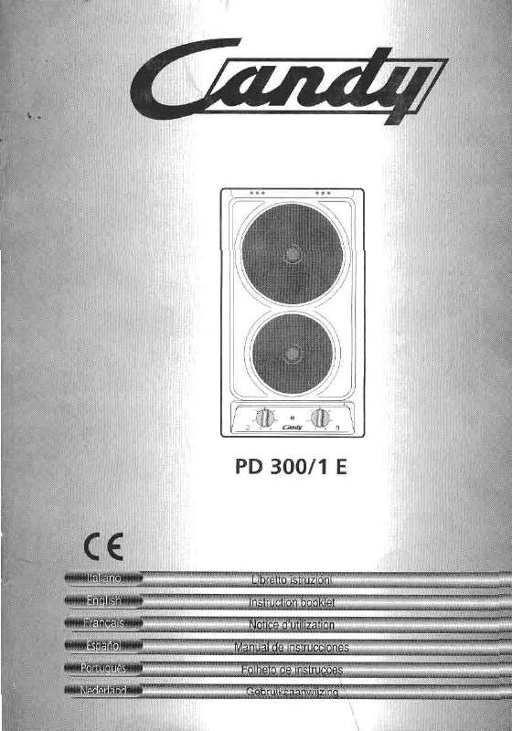Guide utilisation CANDY PD300-1 E de la marque CANDY