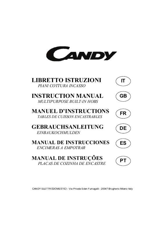 Guide utilisation CANDY CDE 32 de la marque CANDY