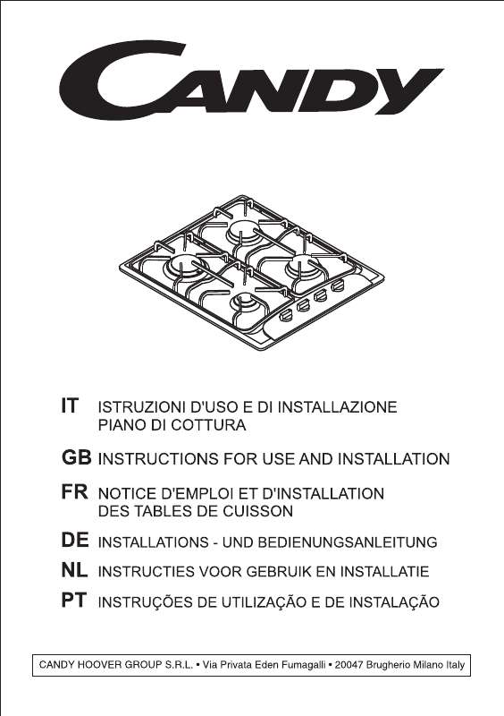 Guide utilisation CANDY PLE 64N de la marque CANDY
