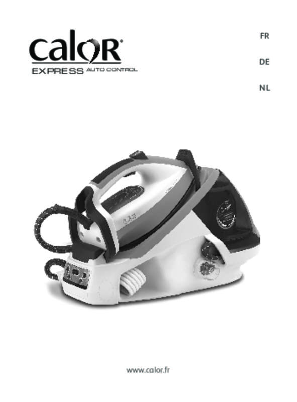Guide utilisation CALOR EXPRESS AUTO CONTROL GV7781C0  de la marque CALOR
