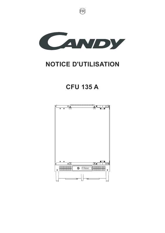 Guide utilisation CANDY CFU 135 de la marque CANDY