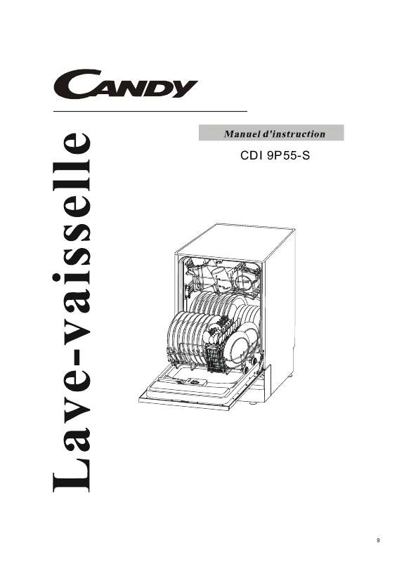Guide utilisation CANDY CDI 9P55 de la marque CANDY