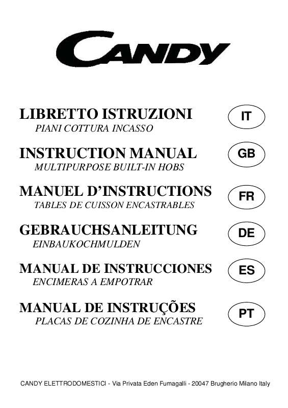 Guide utilisation CANDY CDI32 de la marque CANDY