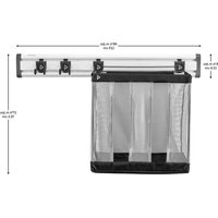Notice Gladiator GAKT48SLGY Storage shelf