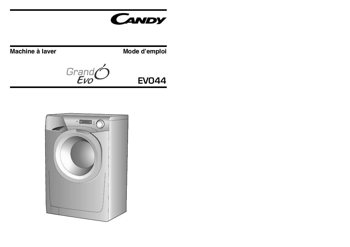 Guide utilisation CANDY EVO 441282D de la marque CANDY