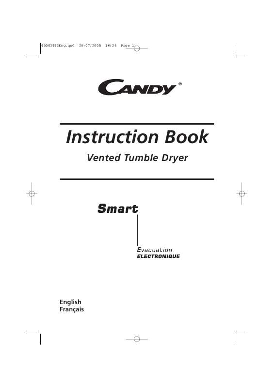 Guide utilisation CANDY CV1 66 de la marque CANDY
