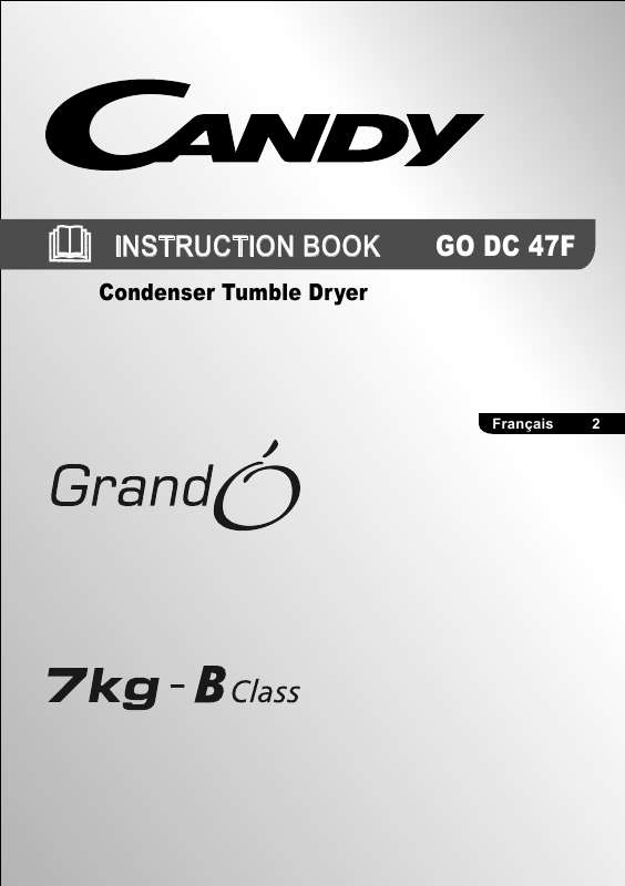 Guide utilisation CANDY GO DC47F de la marque CANDY