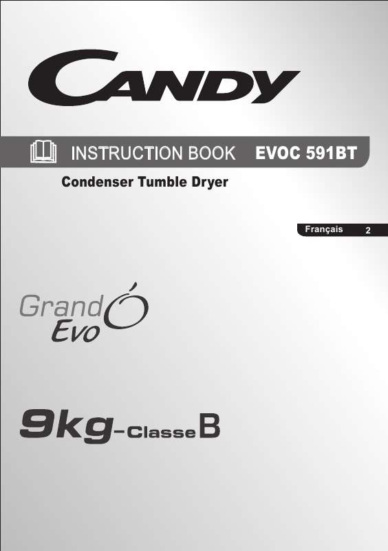 Guide utilisation CANDY EVOC 591 BT de la marque CANDY