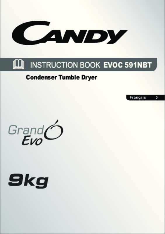 Guide utilisation CANDY EVOC 591NBT de la marque CANDY