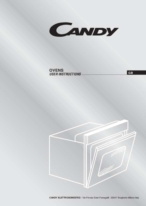 Guide utilisation CANDY TCE01 de la marque CANDY